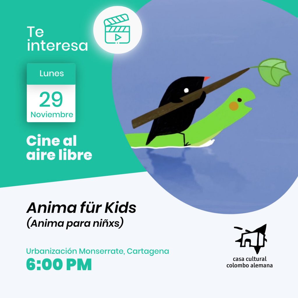 Cine Club: Anima für Kids - Casa Cultural Colombo Alemana